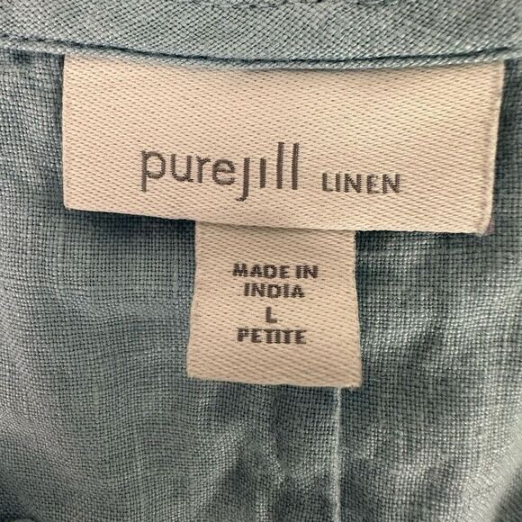 J. Jill Pure Jill Large Petite Kantha Stitched Maxi - Picture 5 of 10